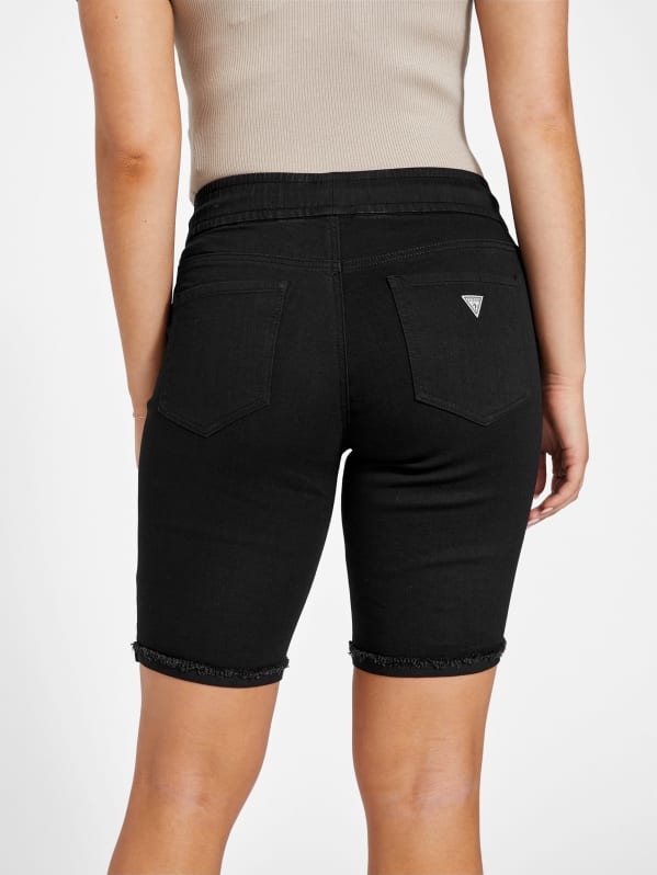 Eco Katya Denim Jogger Shorts GUESS Factory
