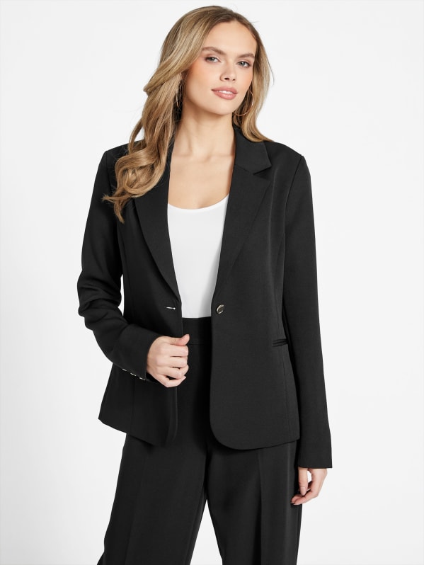 Guess black blazer store