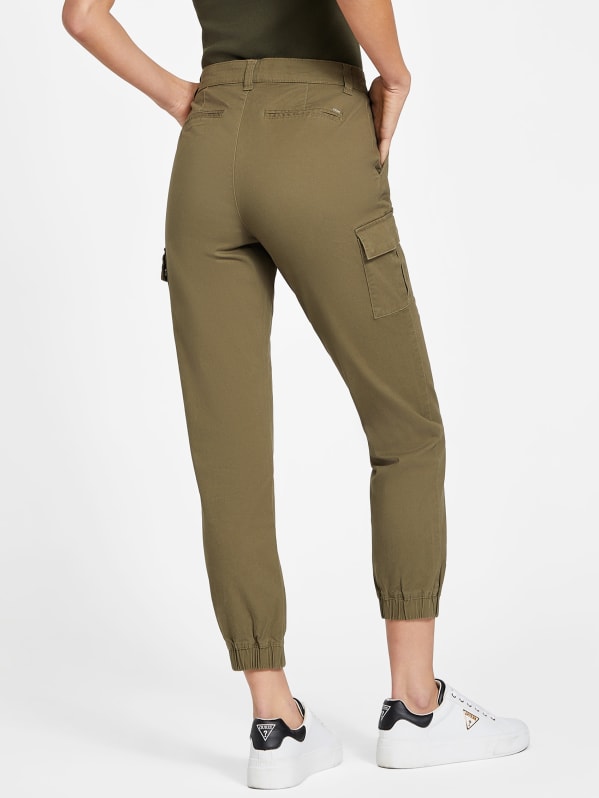 Factory Gillianne Cargo Joggers Gray S