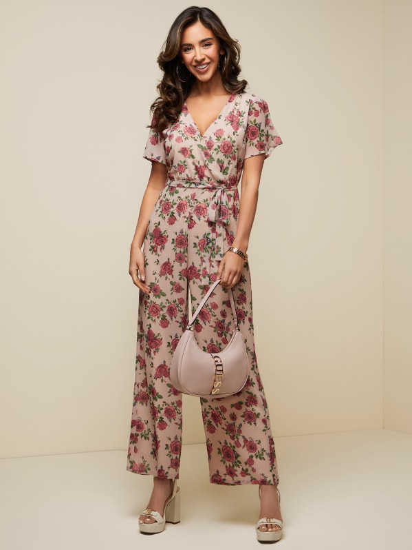 Noel Floral Jumpsuit GUESS Factory