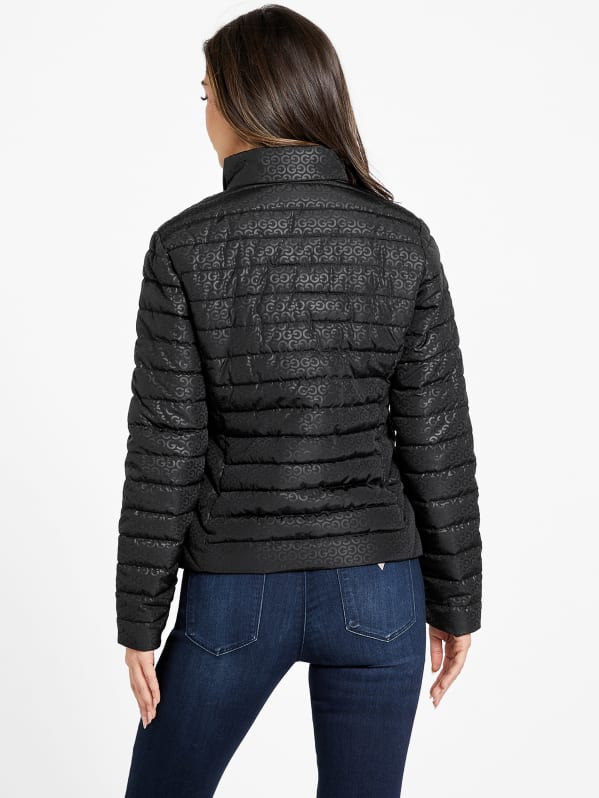 Eco Fancy Logo Puffer Jacket GUESS Factory Ca