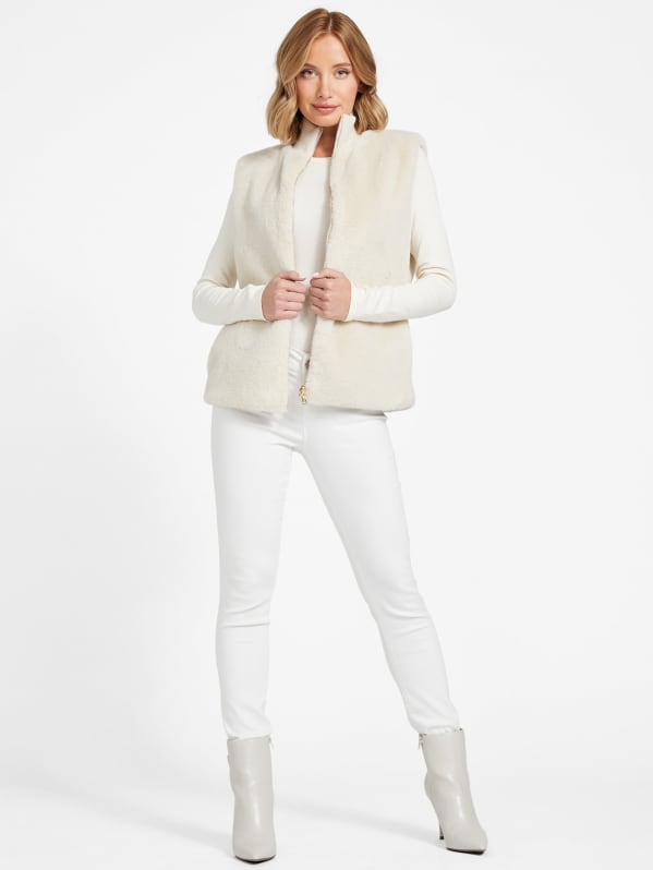 Guess white vest online