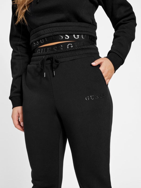 GUESS Factory Women's Aviva Logo-Trim Joggers