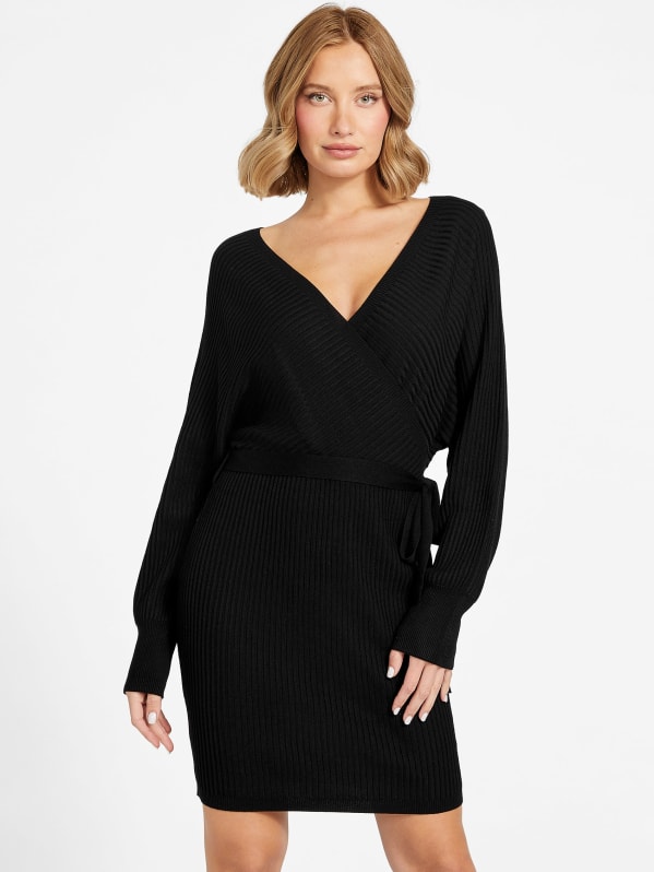 Guess wrap dress store