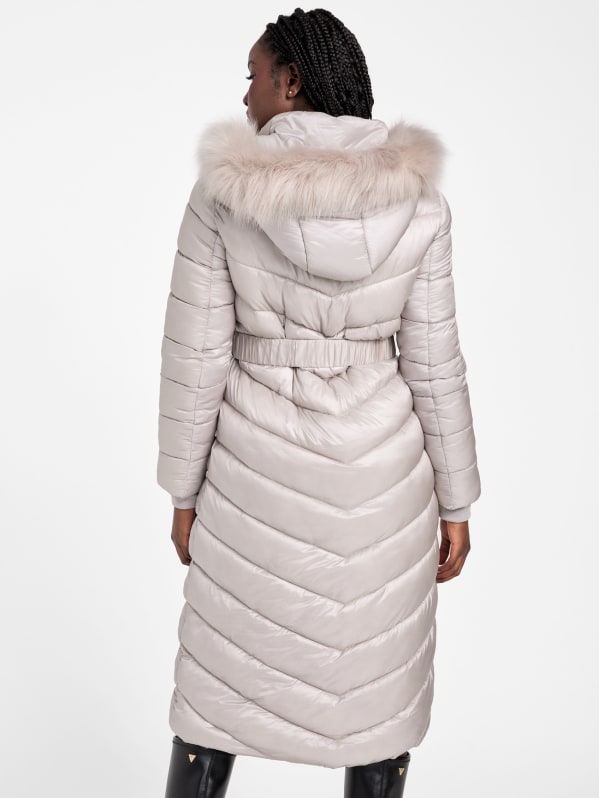 Guess long padded coat discount