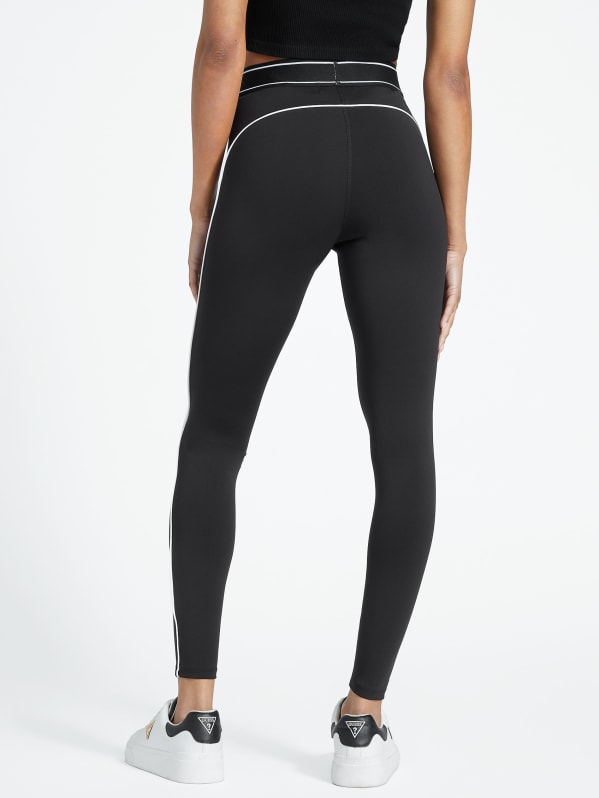 Nike metallic logo leggings top