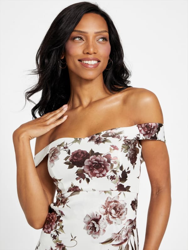 Guess off the shoulder dress shop