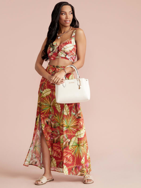 Factory Harmony Printed Maxi Skirt