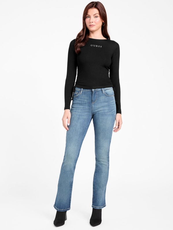 半額満載！スーパーSALE グランドセール！ Mardy Logo Factory GUESS | Top トップス