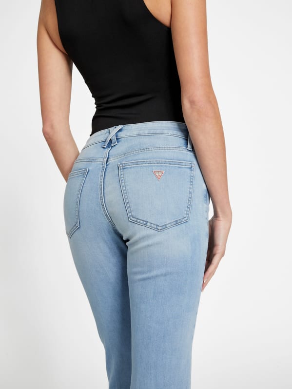 Guess mid rise bootcut jeans discount