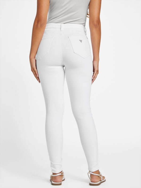 Guess white skinny jeans outlet