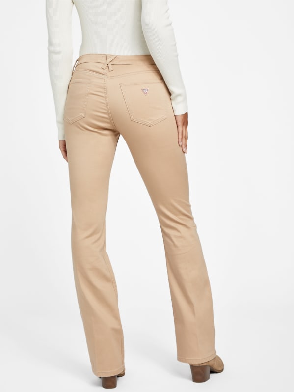 Tan bootcut jeans womens shop