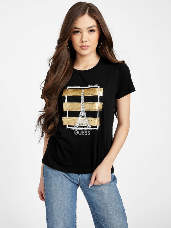 Guess paris discount t shirt
