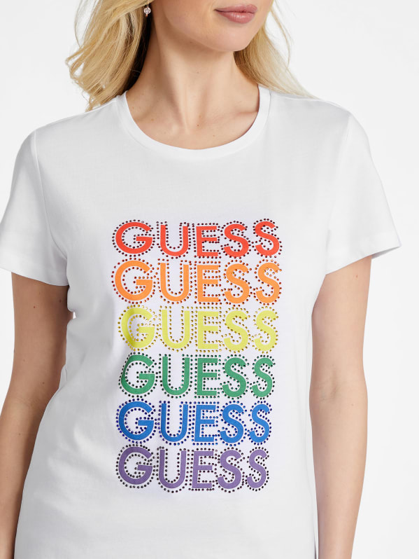 Guess colorful tee clearance