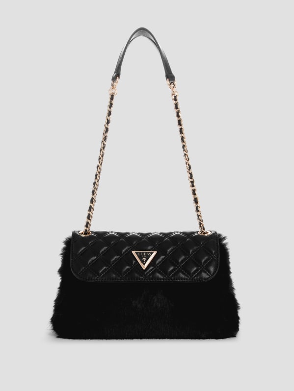 Guess black and white bag clearance