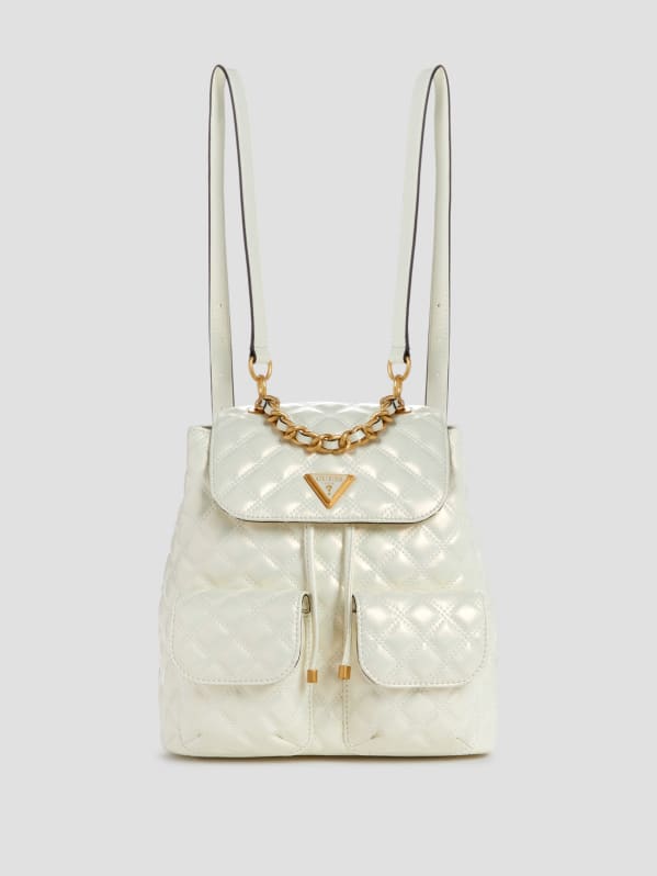 Guess gold backpack clearance