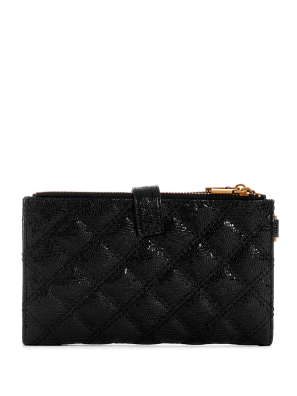 Giully Double Zip Pocket Organizer Wallet GUESS