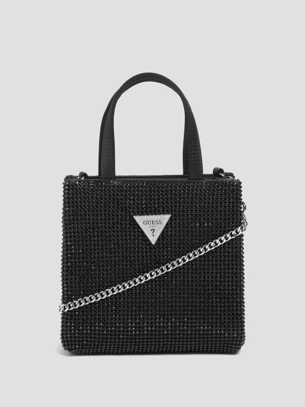 Guess black small bag sales