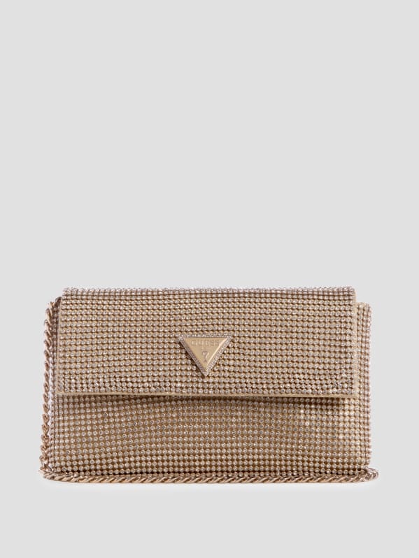 Guess Women s Zalina Mesh Clutch