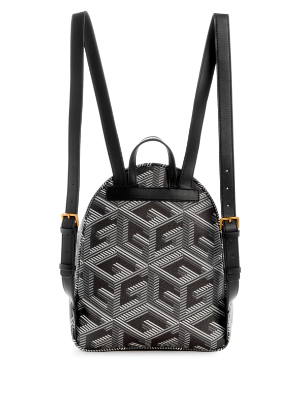Python backpack with Double G in dark grey and black
