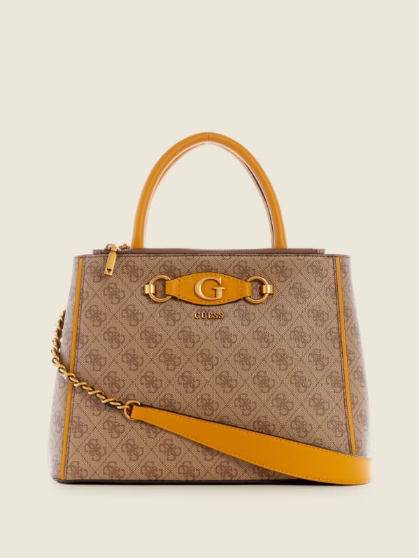 Izzy Logo Status Satchel | GUESS