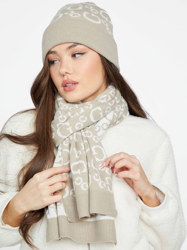 Guess logo scarf cheap