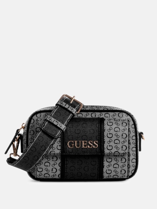 Ange Top Zip Crossbody GUESS Factory