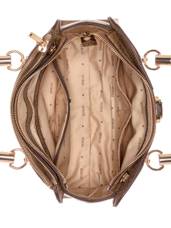 Guess society satchel on sale