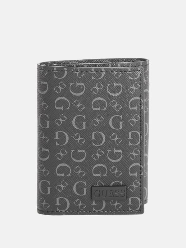 Guess wallet black and white on sale