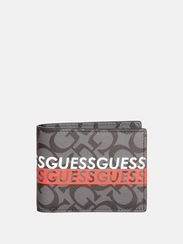 Guess leather bifold wallet best sale