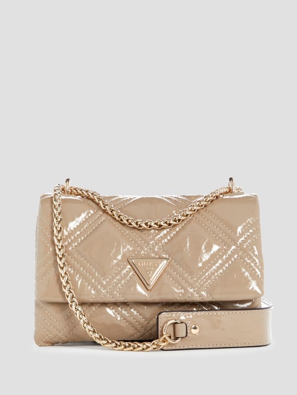 Deesa Patent Mini Convertible Crossbody | GUESS