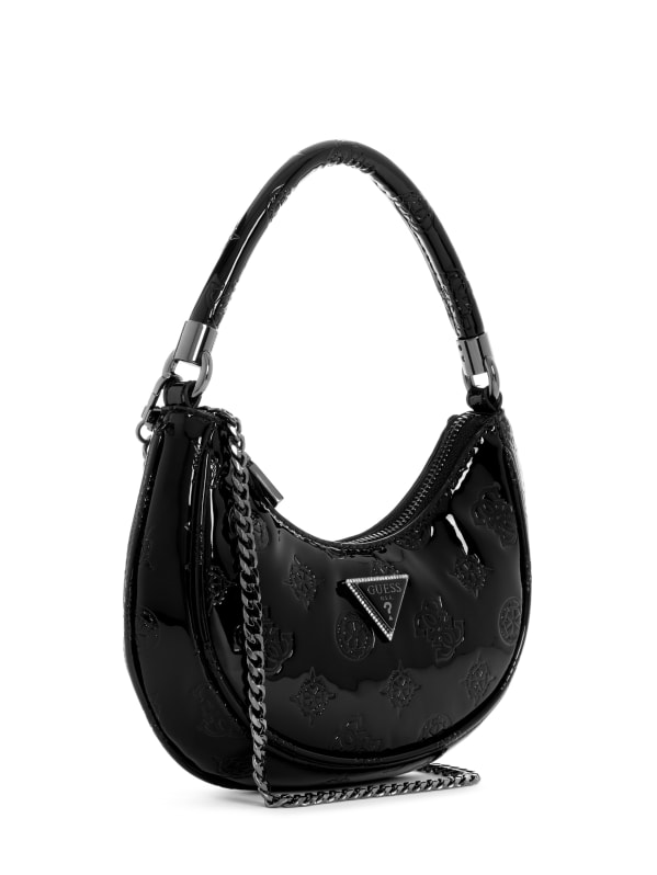 GUESS Zalina Small Hobo Black One Size