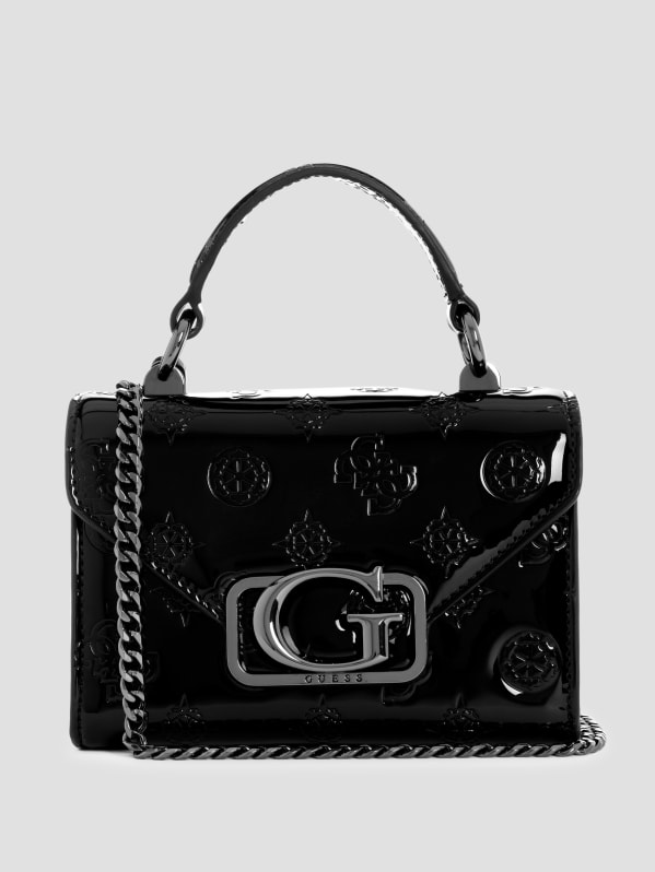 Mini black bag with handle shop