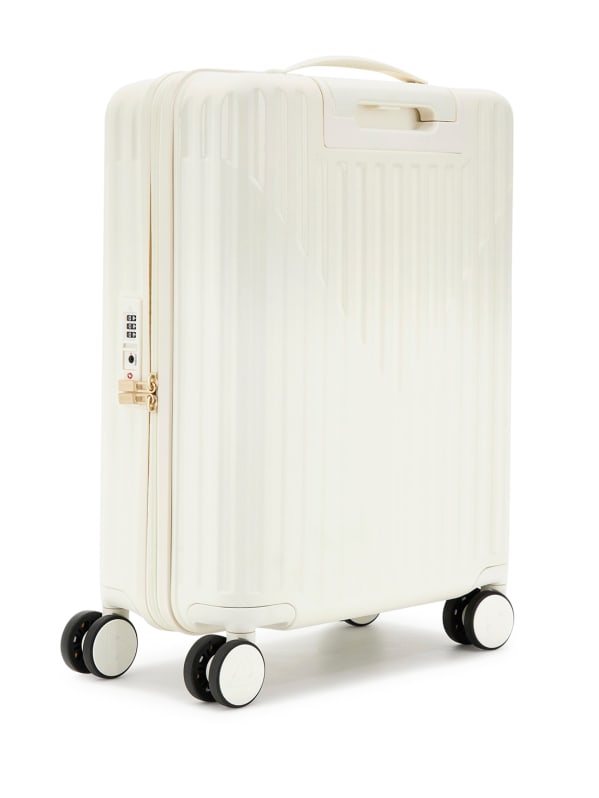 GUESS Olbia Cabin Trolley Suitcase White One Size