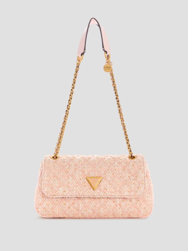 Guess handbags shop pink and white