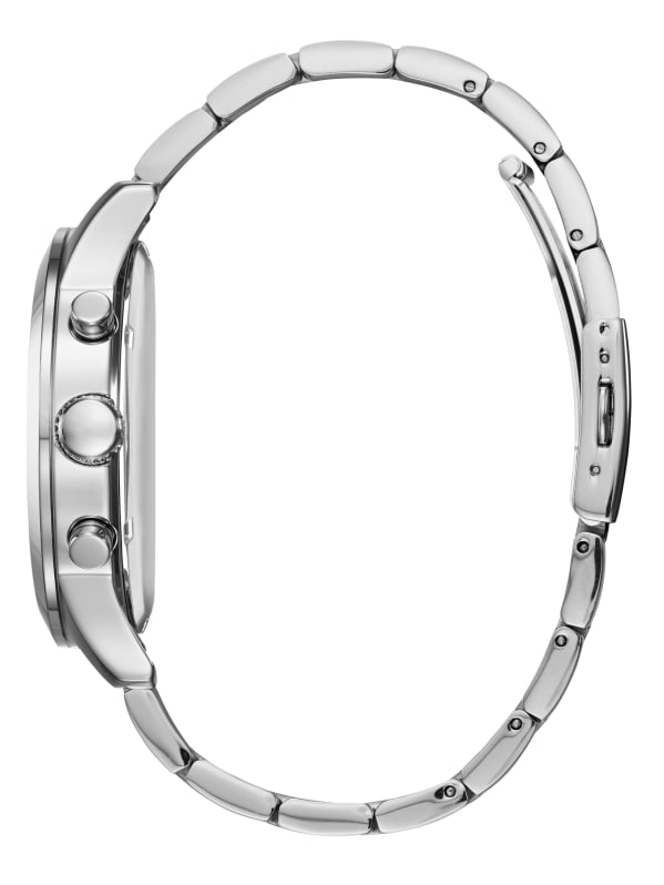 Silver Tone Classic Watch GUESS