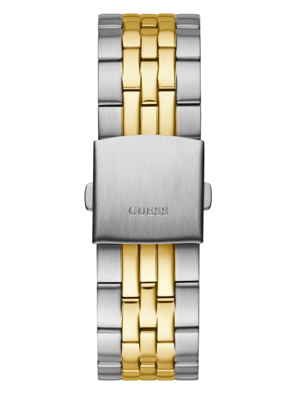 Guess silver and gold watch cheap