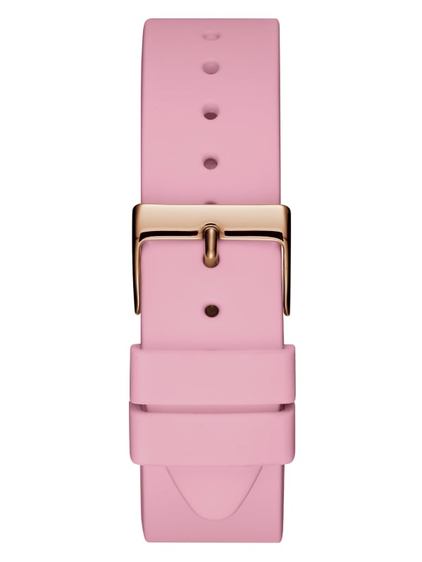 Pink silicone watch outlet