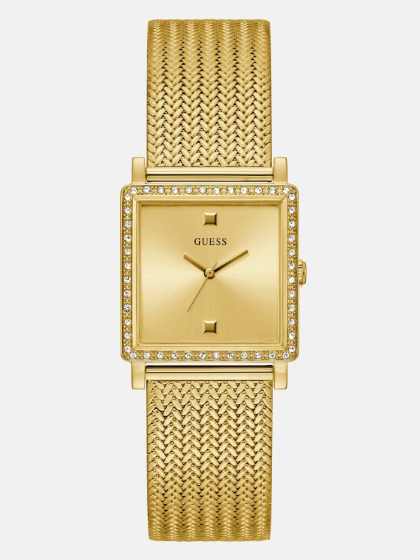 Guess women's square watch best sale
