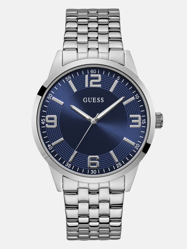 Guess watches blue dial hotsell