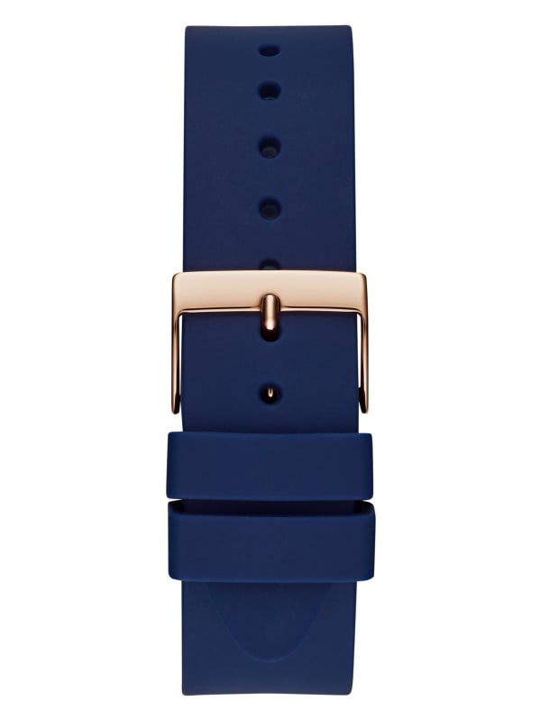 Navy blue guess watch clearance