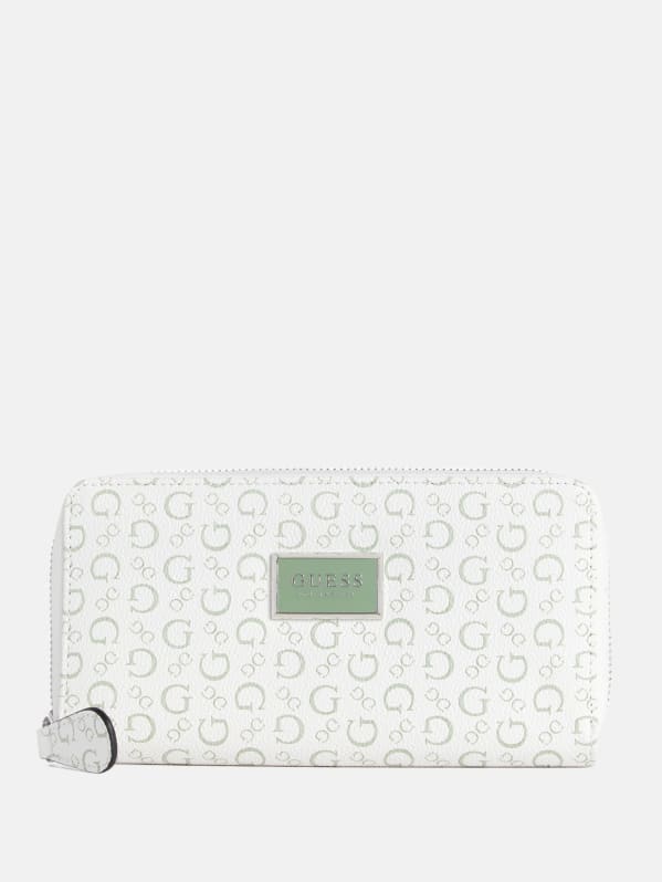 Guess zip around outlet wallet
