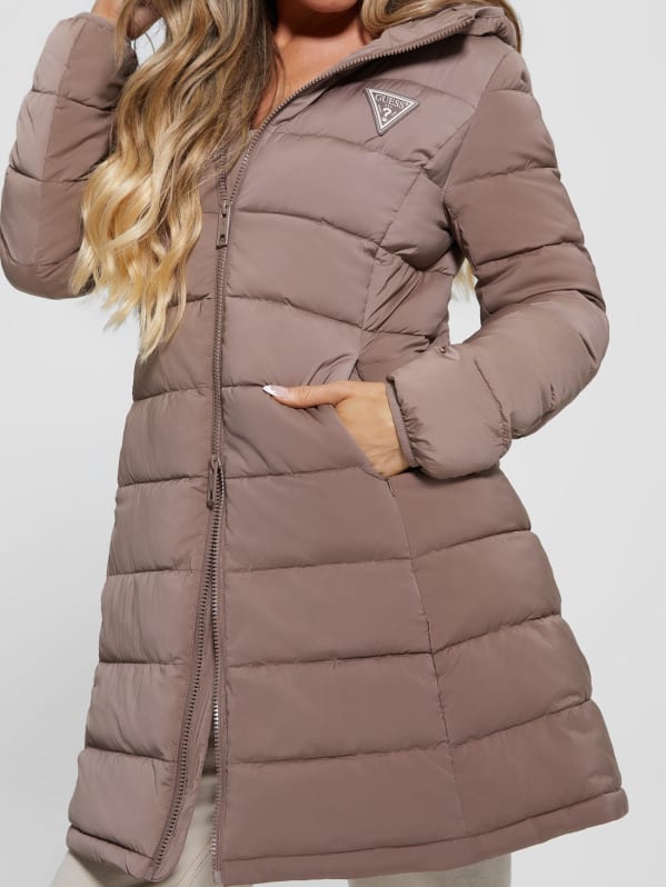 Guess long puffer coat on sale