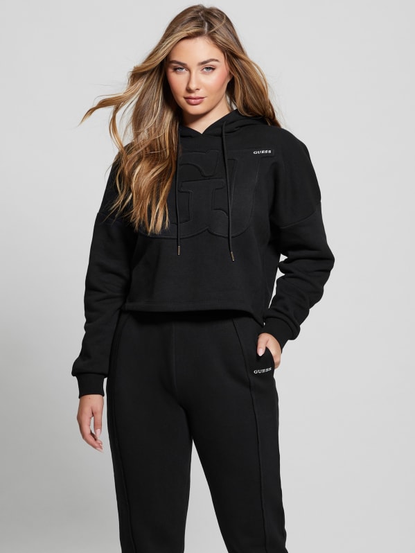 Guess hotsell crop hoodie