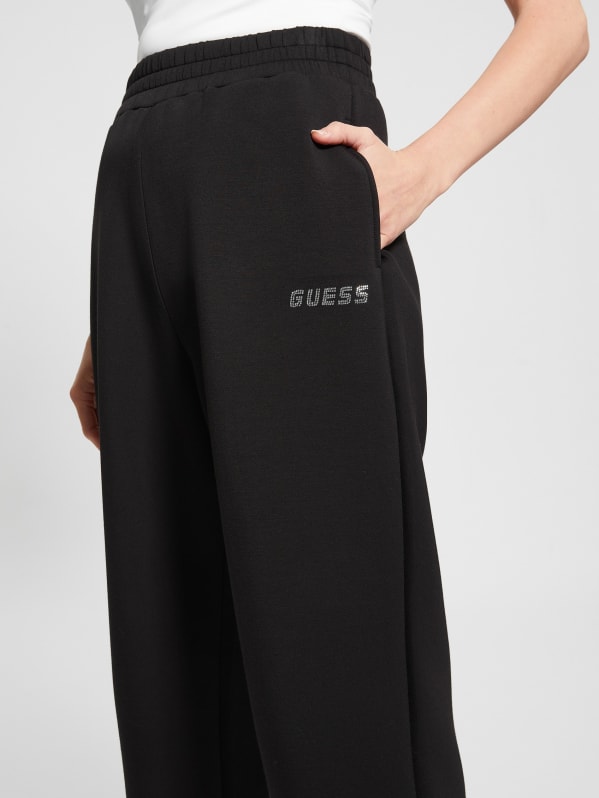 GUESS Eco Cecilia Scuba Joggers Black L