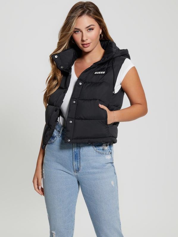 Guess vest jacket shop