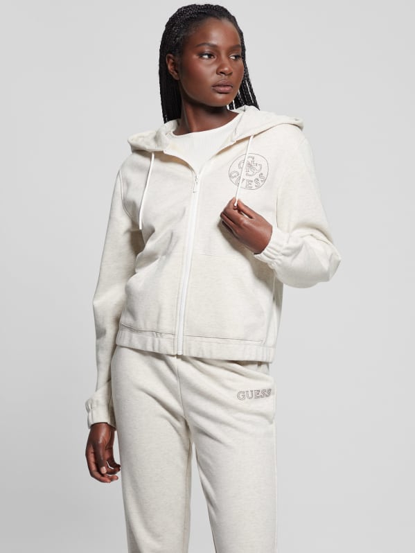 Guess zip up hoodie clearance