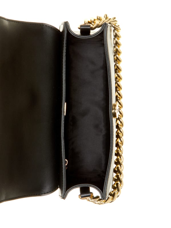 Lynda Mini Chain Guess Women's Crossbody Bag - Black