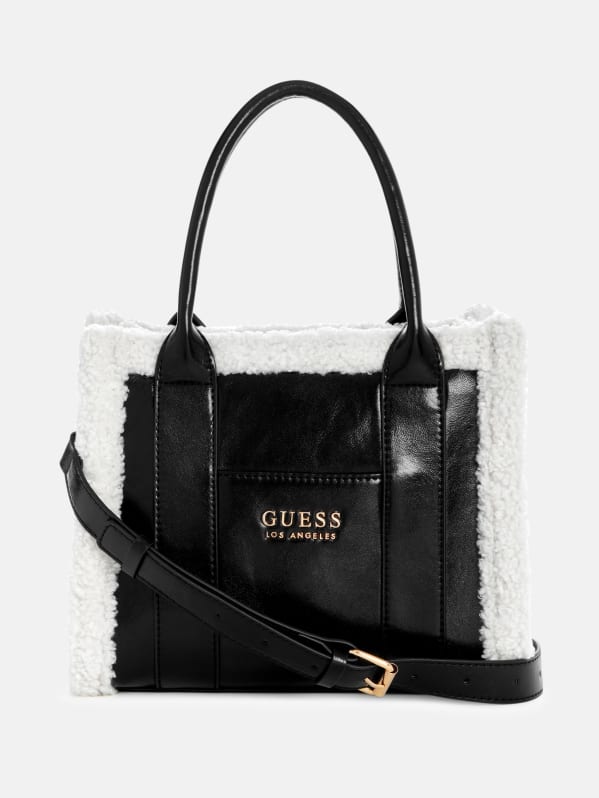 Black and white guess purse best sale
