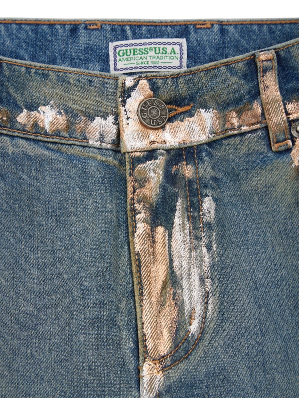 Guess floral pants hot sale